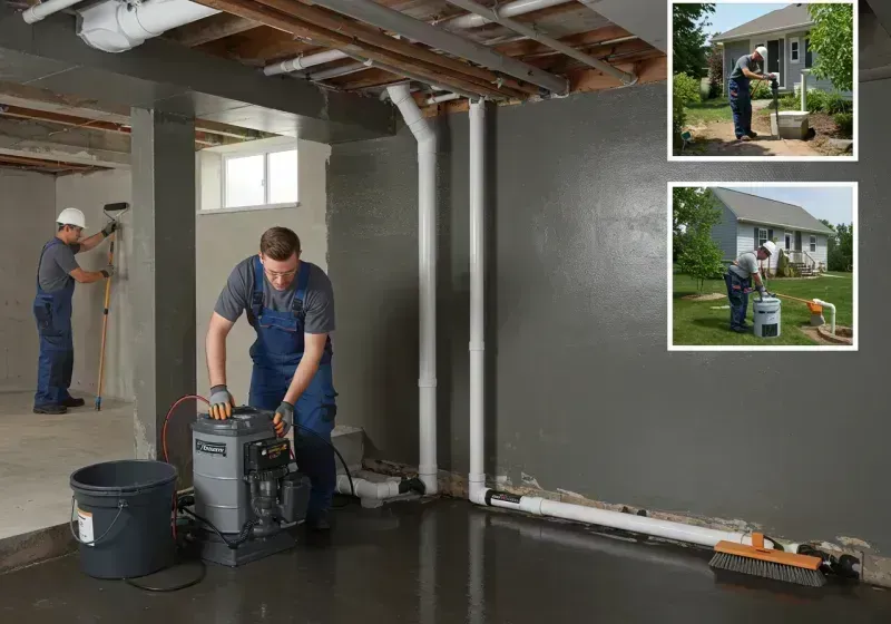 Basement Waterproofing and Flood Prevention process in Robbinsville, NC